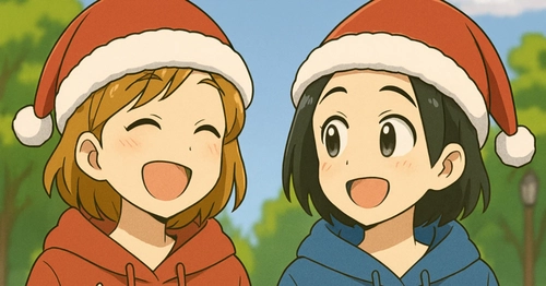 『サンタと雪だるま』朝の散歩106｜夜の数学116